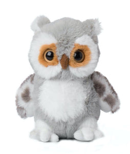 Fluffy Grey Owl 15cm | 蓬鬆的貓頭鷹公仔 15cm