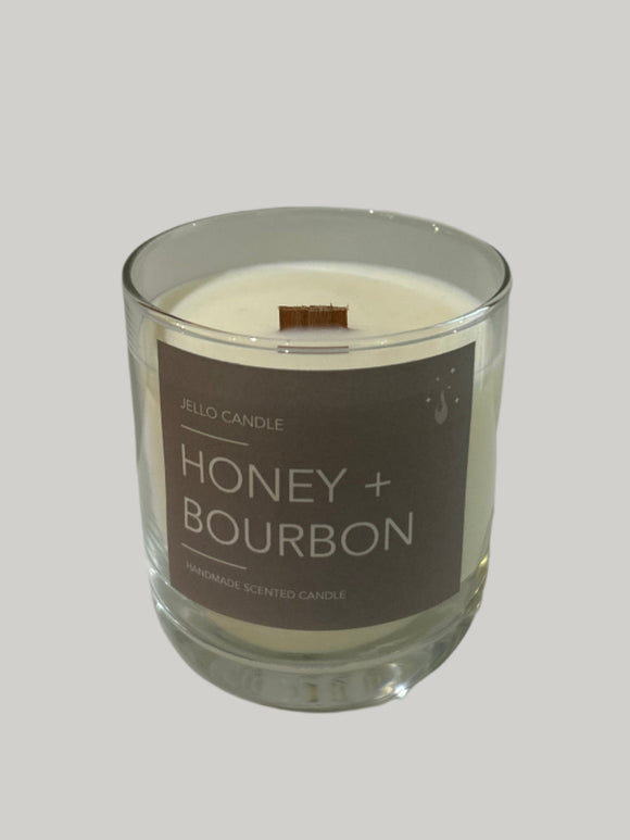 Honey Bourbon Soy Wax Candle  | 蜜糖波旁威士忌大豆油香薰蠟燭