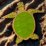 Green Turtle Magnet | 綠海龜磁貼