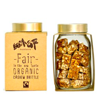 FAIRTASTE ORGANIC CASHEW BRITTLE 180G | 有機腰果糖 (180克)