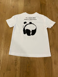 Adult Panda Logo T-shirt with back | 熊貓(前後圖案）T-shirt