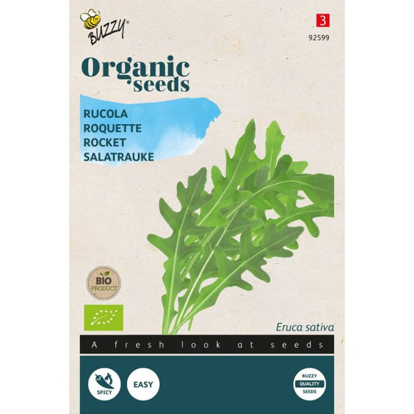 Organic Seeds Packet - Rocket | 有機袋裝種子 - 火箭菜