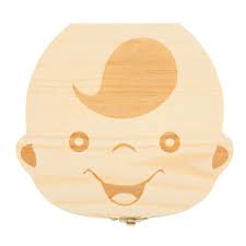 Baby teeth holder with box - Boy | 木製乳齒盒 - 男孩