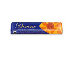 DIVINE ORANGE MILK CHOCOLATE 35G | 橙味牛奶朱古力 (35克)